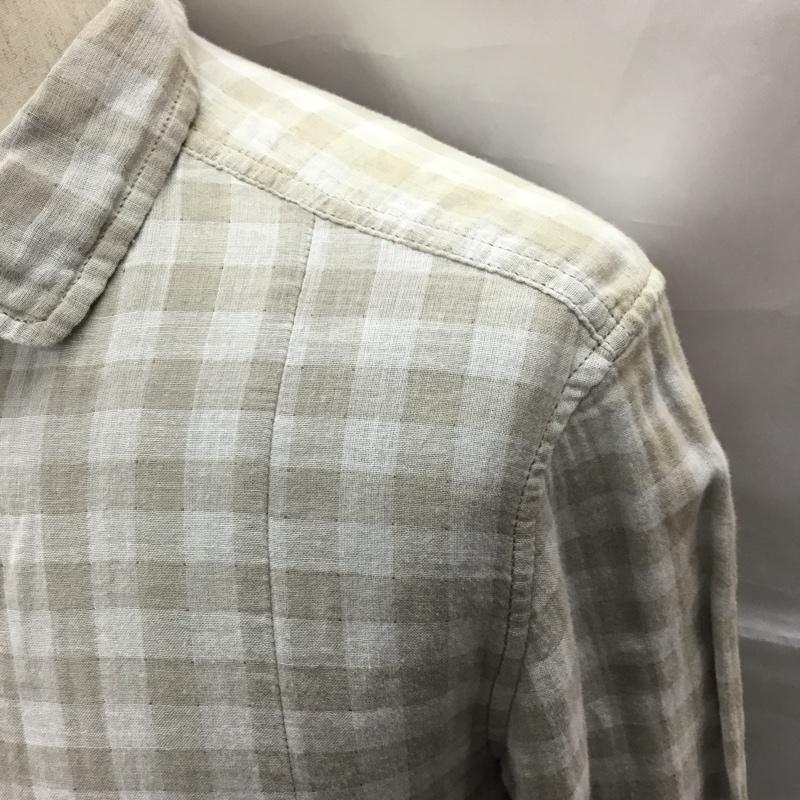 ディーゼル DIESEL シャツ、ブラウス 長袖 長袖シャツ カラーシャツ 長袖カットソー チェックシャツ S チェック 灰 / グレー /  メンズ USED 古着 中古 10117685