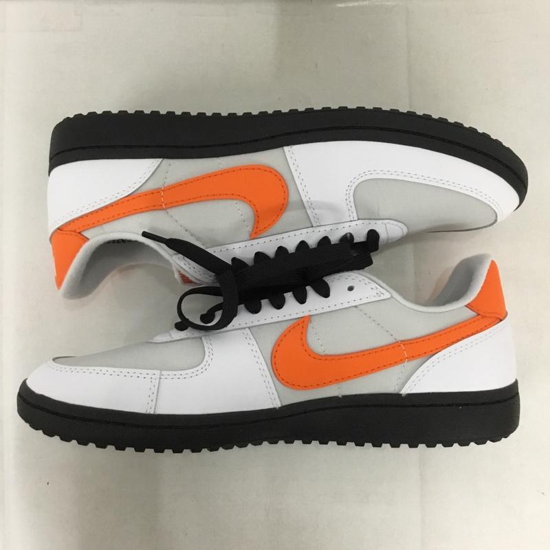ナイキ NIKE スニーカー スニーカー FQ8762SQ FIELD GENERAL 82 SP 28cm 28.0cm ロゴ、文字 白 / ホワイト / X 橙 / オレンジ /  メンズ USED 古着 中古 10134627