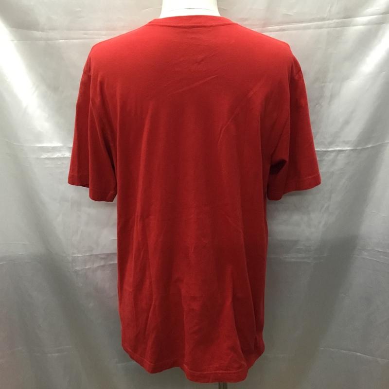 ナイキ NIKE Tシャツ 半袖 455509-611 クルーネック XL ロゴ、文字 赤 / レッド /  メンズ USED 古着 中古 10109637