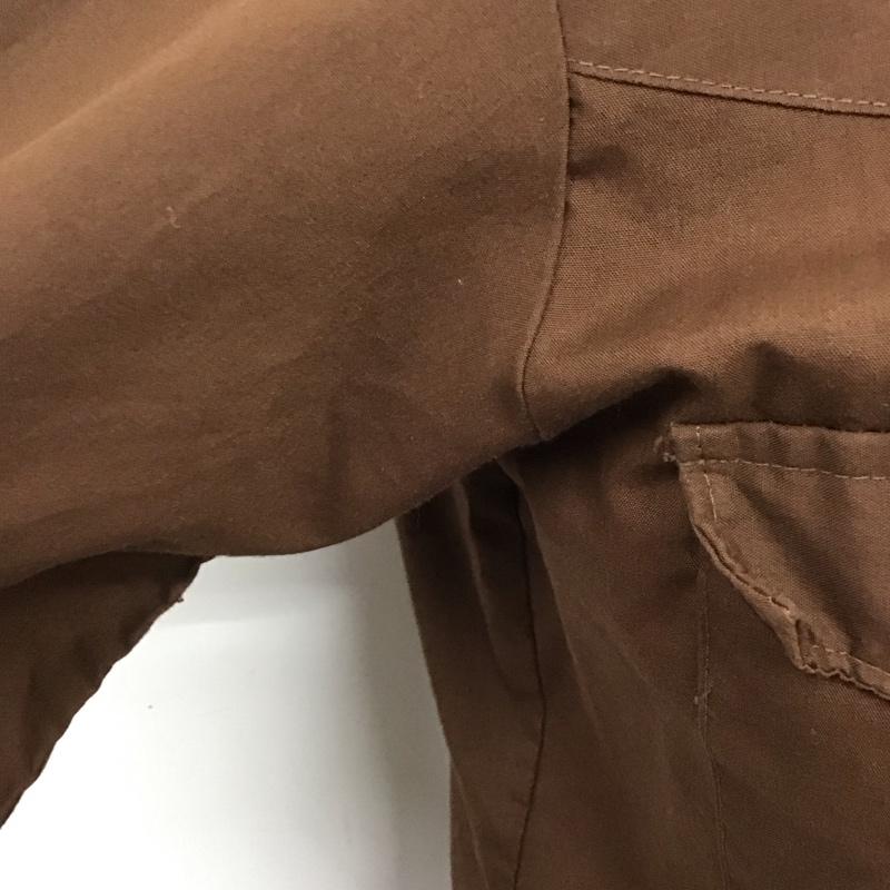 シアーズ SEARS シャツ、ブラウス 長袖 長袖シャツ ウエスタンシャツ カラーシャツ ロゴ、文字 茶 / ブラウン /  メンズ USED 古着 中古 10125767