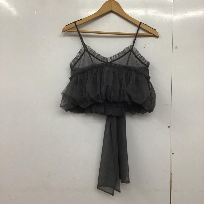 スナイデル SNIDEL キャミソール キャミソール ONE SIZE 無地 灰 / グレー /  レディース USED 古着 中古 10144549