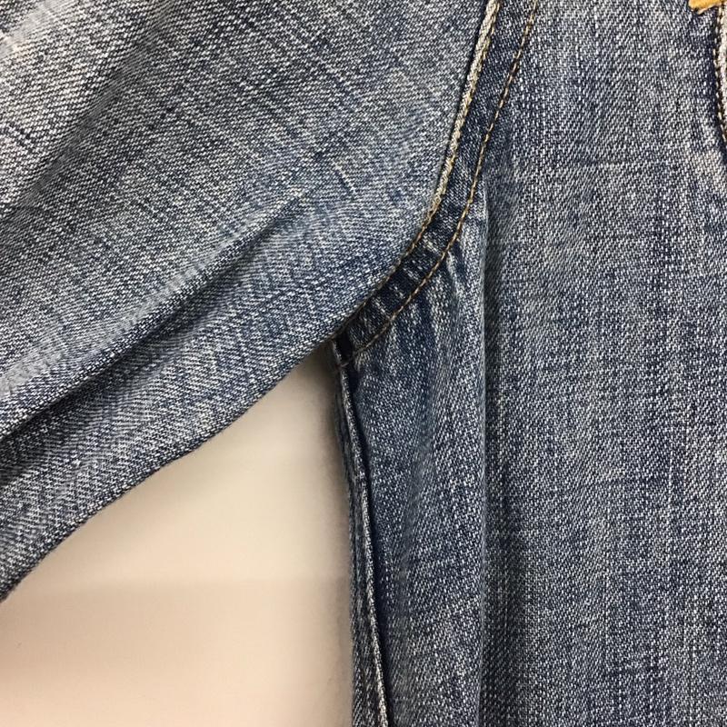 ダブルアールエル ラルフローレン RRL RALPH LAUREN ワンピース ひざ丈スカート 1 無地 水色 / ライトブルー /  レディース USED 古着 中古 10148430
