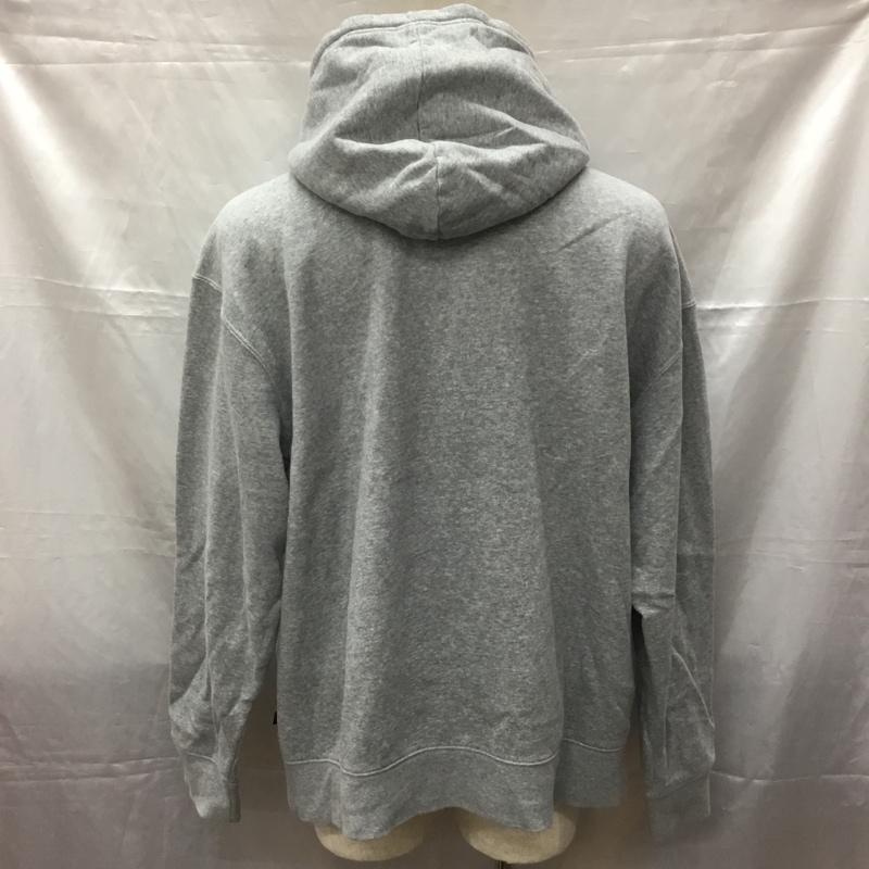 ナイキ NIKE パーカー 長袖 dj3677-063 プルオーバー パーカー GraphicFleece1PulloverHoodie 長袖スウェット XXL プリント 灰 / グレー /  メンズ USED 古着 中古 10112465