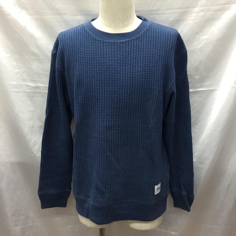 ジェーイーモーガン JEMORGAN Tシャツ 長袖 JC087-22G ワッフルカットソー M 無地 紺 / ネイビー /  メンズ USED 古着 中古 10119840