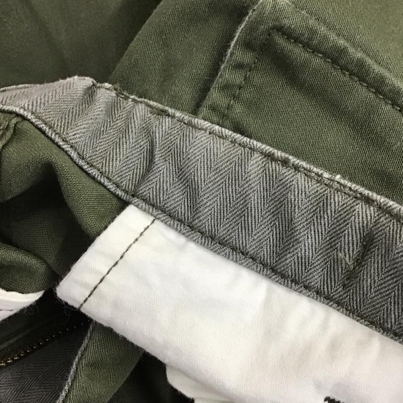 古着 USED パンツ ワークパンツ、ペインターパンツ achene カーゴパンツ ミリタリー アメリカ製 M 無地 カーキ / カーキ /  メンズ USED 古着 中古 10113932