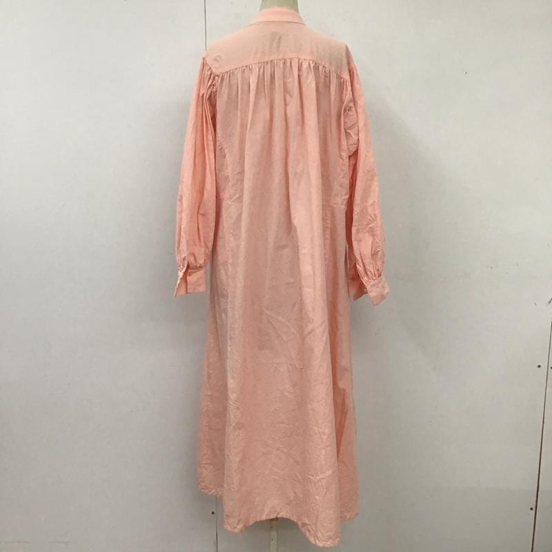 ティティベイト titivate ワンピース ロングスカート abxn1451 半袖ワンピース フレアスカート ロングワンピース S 無地 桃 / ピンク /  レディース USED 古着 中古 10117826