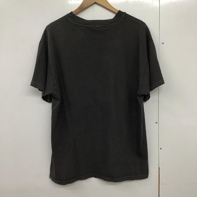 ヘインズ HANES Tシャツ 半袖 半袖カットソー プリントTシャツ クルーネックカットソー L プリント 黒 / ブラック /  メンズ USED 古着 中古 10140967