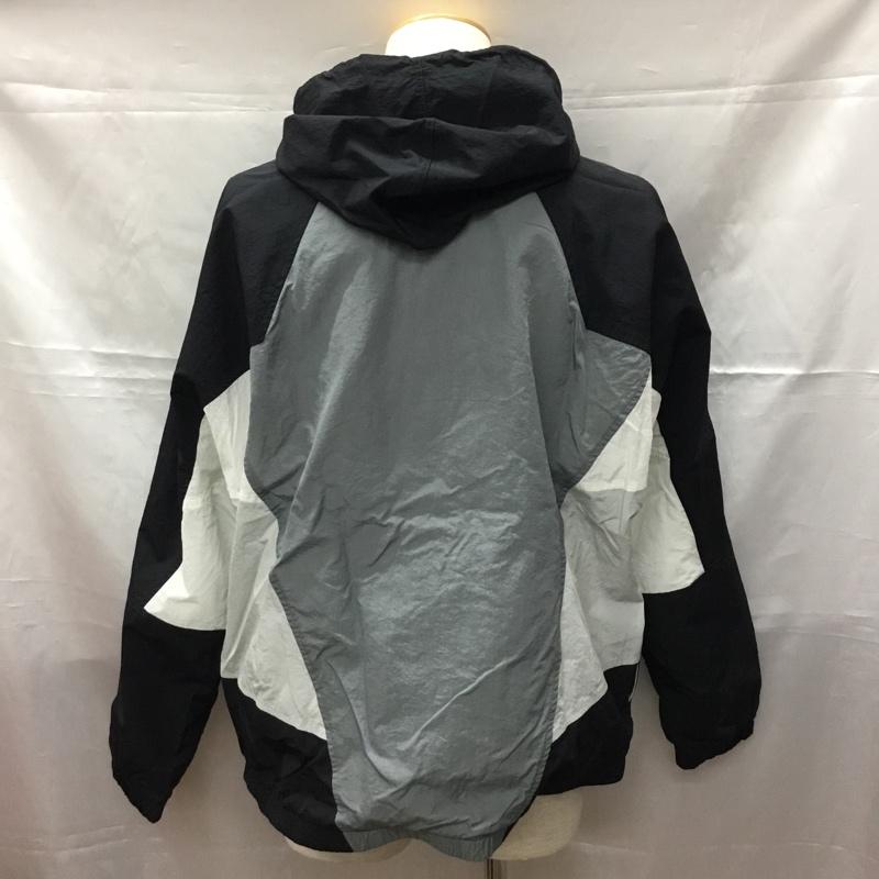 ナイキ NIKE ジャケット、上着 ジャンパー、ブルゾン cj4359-084 HEWINDRUNNERWOVENSIGN ナイロンジャケット ジップアップジャケット アウター M ロゴ、文字 白 / ホワイト / X 黒 / ブラック / X 灰 / グレー /  メンズ USED 古着 中古 10108240