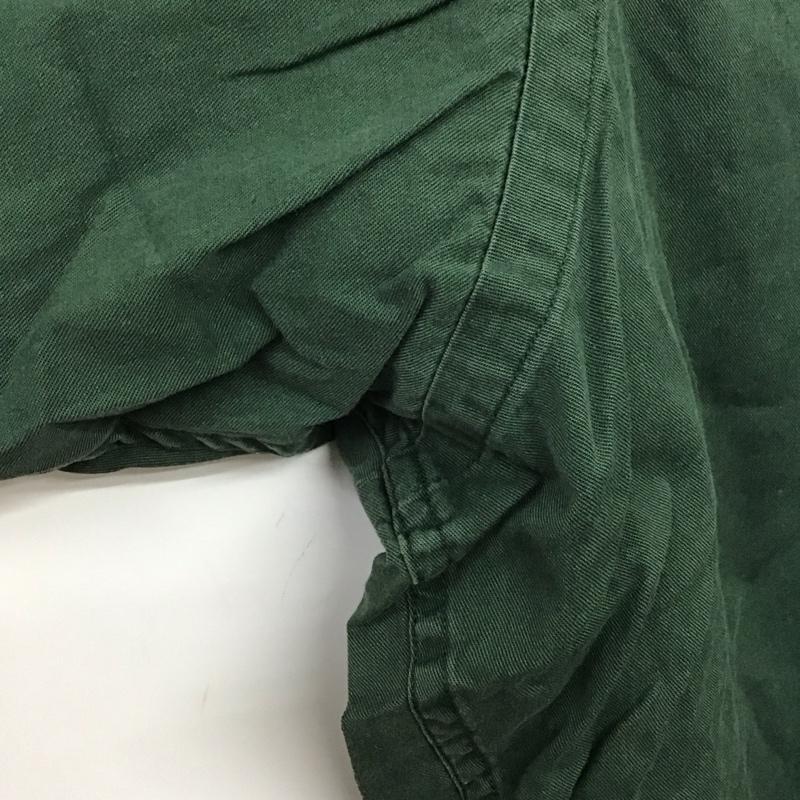 ラルフローレン RALPHLAUREN シャツ、ブラウス 長袖 長袖シャツ 無地シャツ カラーシャツ ボタンダウンシャツ XL ロゴ、文字 緑 / グリーン /  メンズ USED 古着 中古 10140106