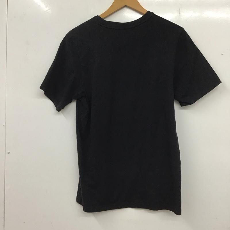 アディダス adidas Tシャツ 半袖 半袖カットソー プリントTシャツ クルーネックカットソー M プリント 黒 / ブラック /  メンズ USED 古着 中古 10135848