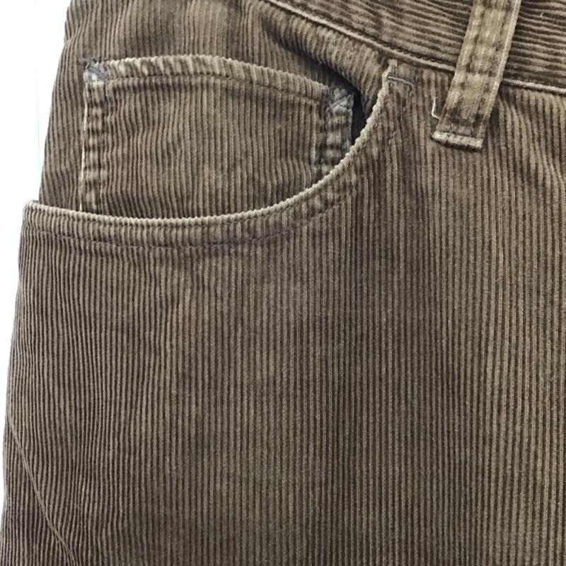 ポロバイラルフローレン Polo by RALPH LAUREN パンツ ワークパンツ、ペインターパンツ コーデュロイパンツ ワイドパンツ ストレートパンツ カジュアルパンツ 32インチ 無地 茶 / ブラウン /  メンズ USED 古着 中古 10115349