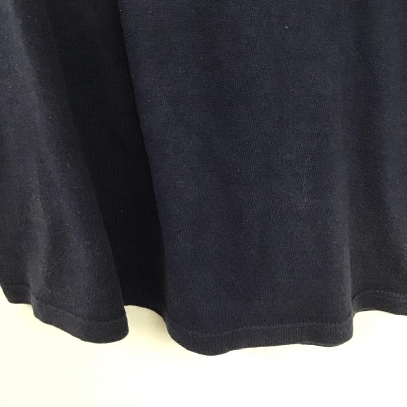 チャンピオン Champion Tシャツ 半袖 半袖カットソー プリントTシャツ クルーネックカットソー ヴィンテージ古着 80s M ロゴ、文字 紺 / ネイビー /  メンズ USED 古着 中古 10136172