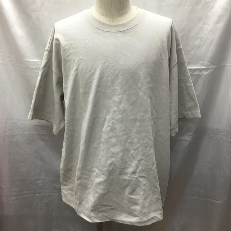 フリークスストア FREAK S STORE Tシャツ 半袖 半袖カットソー 無地Tシャツ クルーネックカットソー L 無地 灰 / グレー /  メンズ USED 古着 中古 10114101