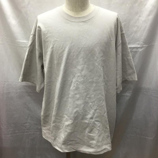 フリークスストア FREAK S STORE Tシャツ 半袖 半袖カットソー 無地Tシャツ クルーネックカットソー L 無地 灰 / グレー /  メンズ USED 古着 中古 10114101