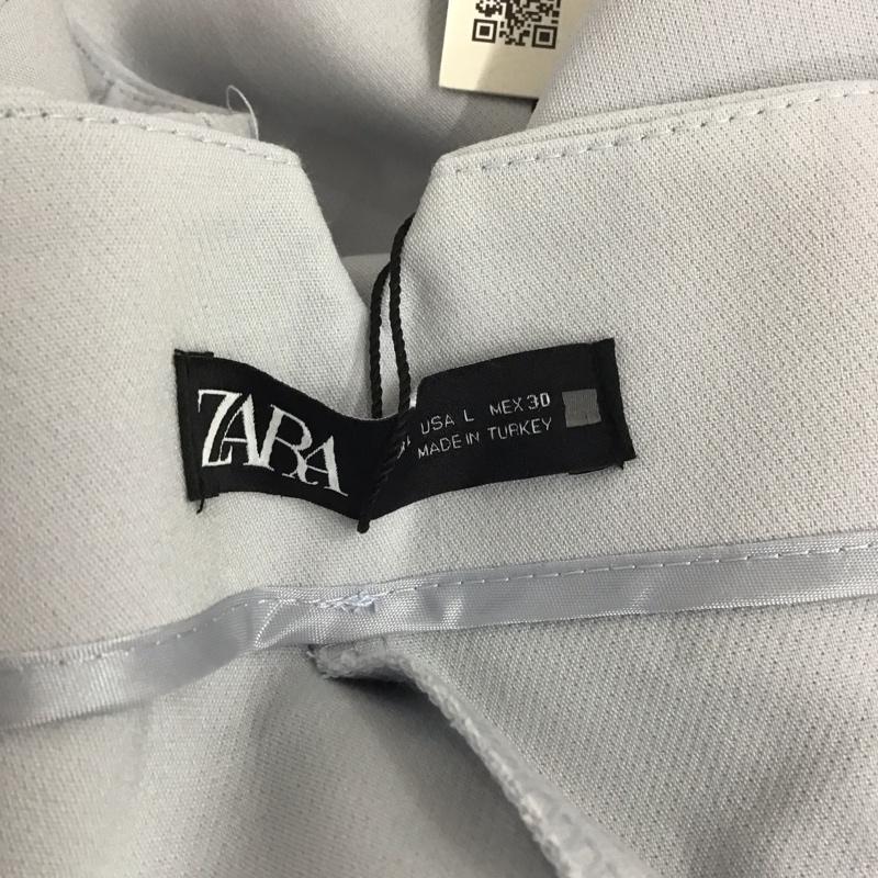 ザラ ZARA パンツ スラックス L 無地 水色 / ライトブルー /  レディース USED 古着 中古 10147040