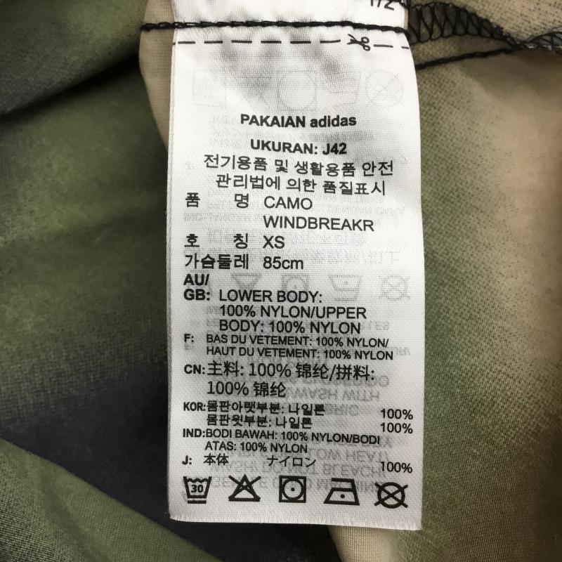 アディダス adidas ジャケット、上着 ジャケット、ブレザー GN1875 XS カモフラージュ柄・迷彩 黒 / ブラック / X カーキ / カーキ /  メンズ USED 古着 中古 10143568
