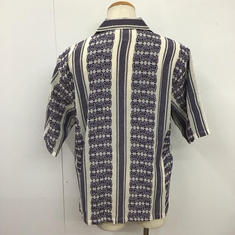 ニードルス Needles シャツ、ブラウス 半袖 半袖シャツ プリントシャツ ポケットシャツ M プリント マルチカラー / マルチカラー /  メンズ USED 古着 中古 10125509