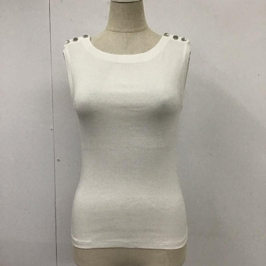 ポロラルフローレン POLO RALPH LAUREN タンクトップ タンクトップ タンクトップ ノースリーブカットソー XS 無地 白 / ホワイト /  レディース USED 古着 中古 10115967