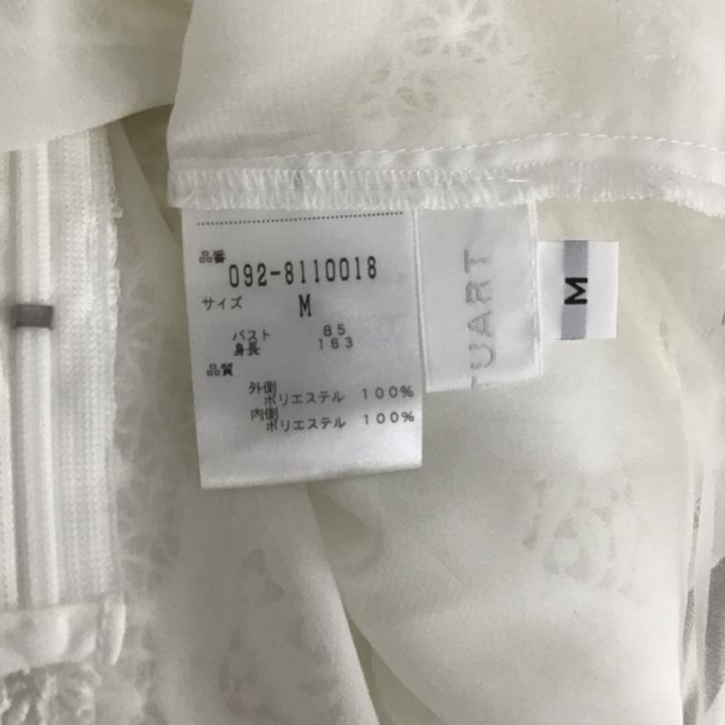 ジルスチュアート JILLSTUART シャツ、ブラウス 半袖 092-8110018 ファビレースブラウス M 無地 白 / ホワイト /  レディース USED 古着 中古 10148897