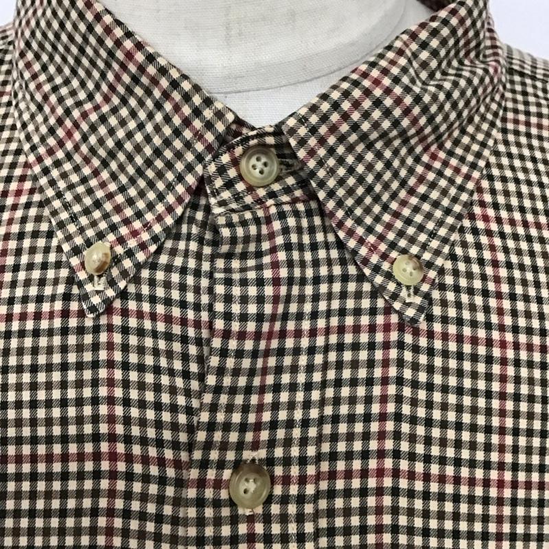 ラルフローレン RALPHLAUREN シャツ、ブラウス 長袖 長袖シャツ チェックシャツ カラーシャツ ボタンダウンシャツ XXL ロゴ、文字 マルチカラー / マルチカラー /  メンズ USED 古着 中古 10125059