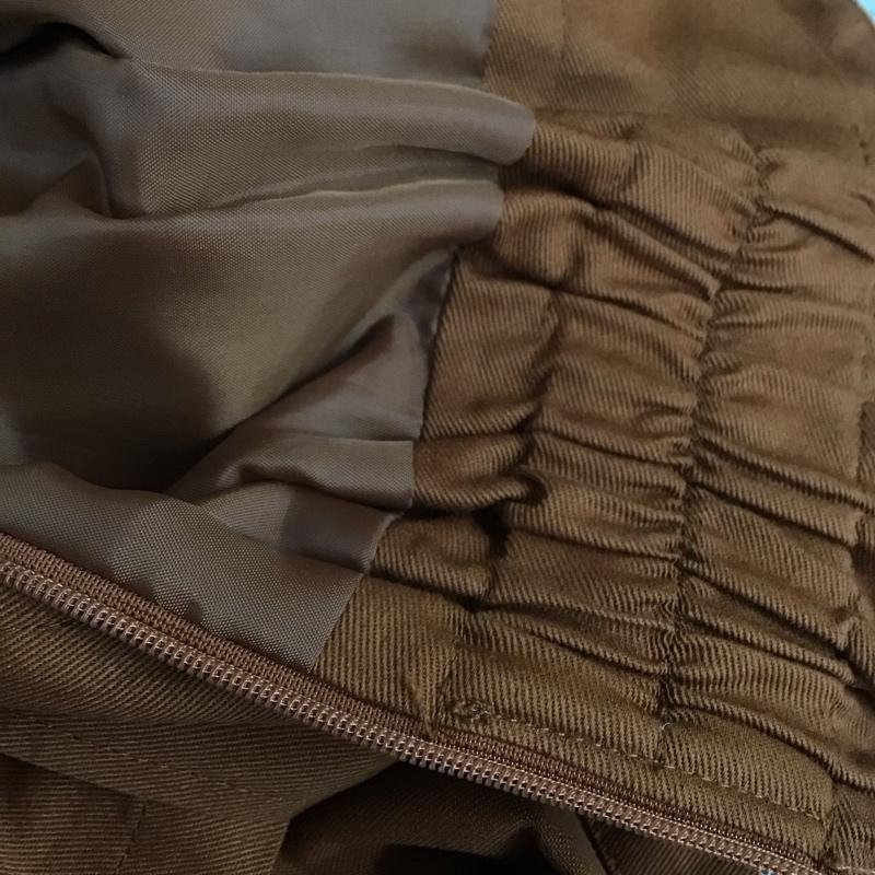 センスオブプレイスバイアーバンリサーチ SENSE OF PLACE by URBAN RESEARCH スカート ロングスカート AA95-25A110 ベルト付き M 無地 茶 / ブラウン /  レディース USED 古着 中古 10108572