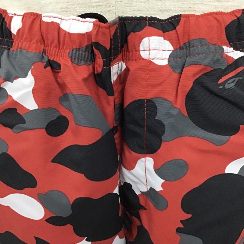 アベイシングエイプ A BATHING APE パンツ ワークパンツ、ペインターパンツ ナイロン サルカモ L 総柄 マルチカラー / マルチカラー /  メンズ USED 古着 中古 10102320