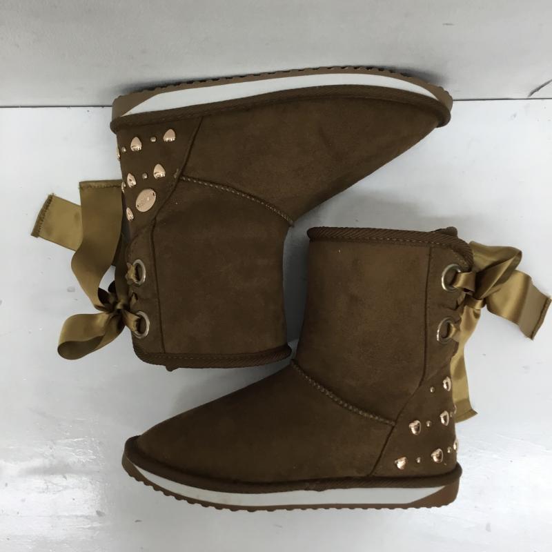 リズリサ LIZ LISA ブーツ ショートブーツ S  茶 / ブラウン /  レディース USED 古着 中古 10143321