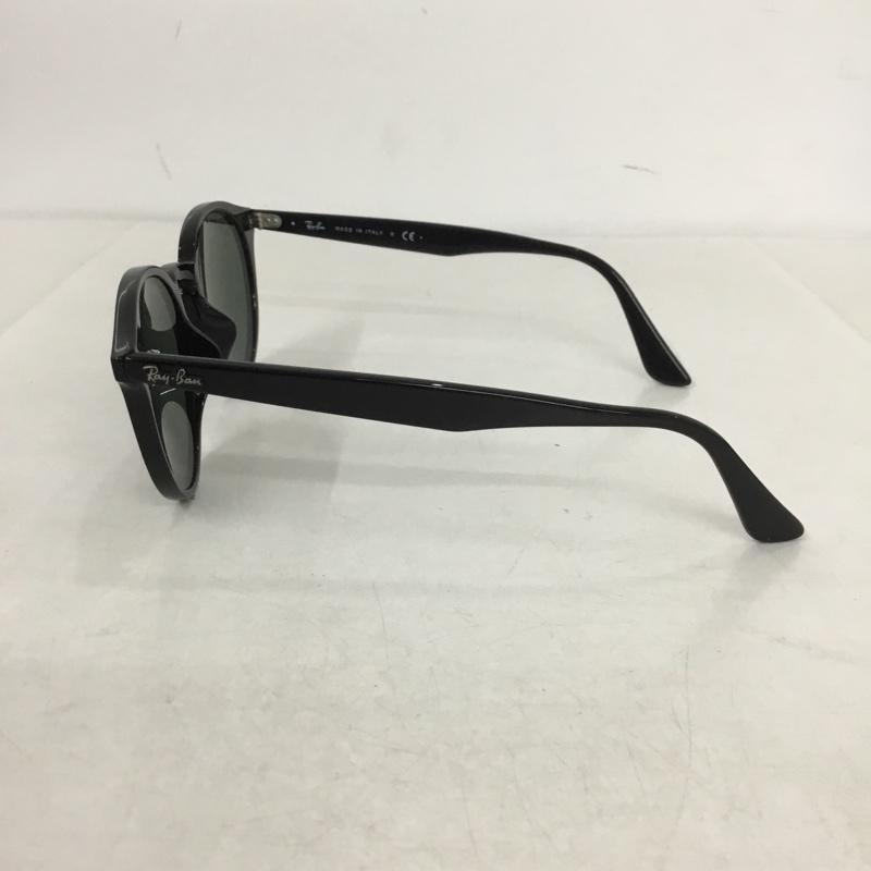 レイバン Ray-Ban めがね・サングラス サングラス RB2180-F グリーンレンズ ケース付き ロゴ、文字 黒 / ブラック /  メンズ USED 古着 中古 10142115