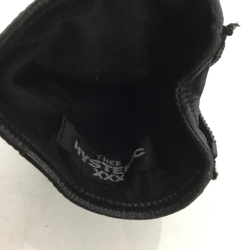 ジィ ヒステリック トリプルエックス Thee Hysteric XXX ファッション小物 手袋 さそり ワンポイント 黒 / ブラック /  メンズ USED 古着 中古 10142109