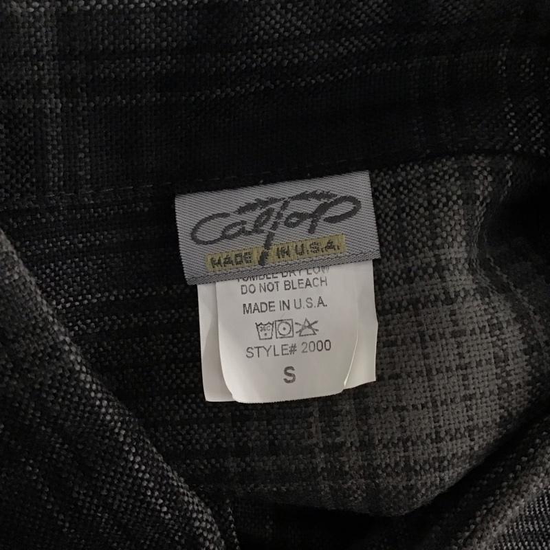 キャルトップ CALTOP シャツ、ブラウス 長袖 チェックシャツ S チェック マルチカラー / マルチカラー /  メンズ USED 古着 中古 10123318