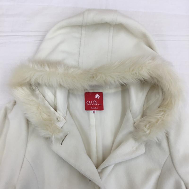 アースミュージックアンドエコロジー earth music&ecology コート コート一般 14147I31010 M 無地 アイボリー / アイボリー /  レディース USED 古着 中古 10142542