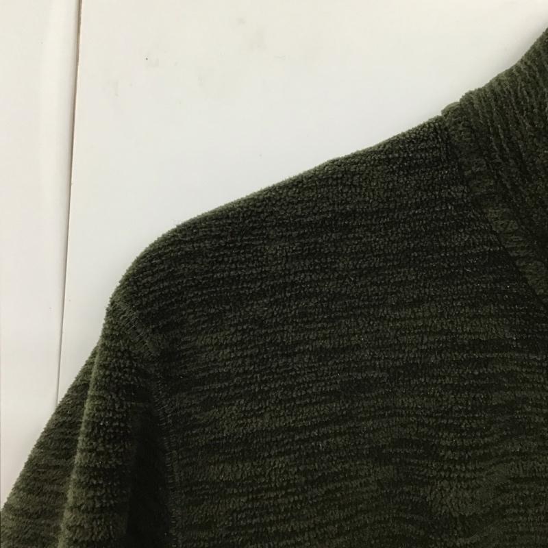 ユニクロ UNIQLO ジャケット、上着 ジャケット、ブレザー 341-400337 フリースフルジップジャケット M 無地 カーキ / カーキ /  メンズ USED 古着 中古 10130010