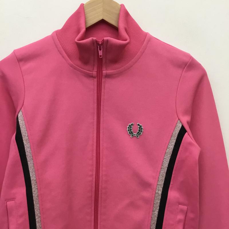 フレッドペリー FRED PERRY ジャケット、上着 ジャケット、ブレザー トラックジャケット 38 ロゴ、文字 桃 / ピンク /  レディース USED 古着 中古 10142556