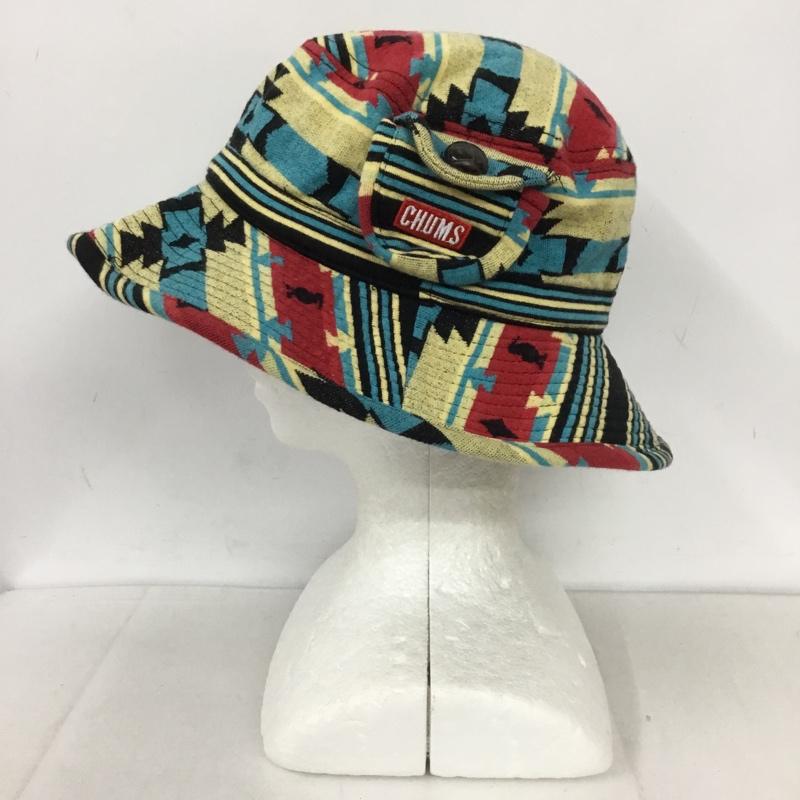 チャムス CHUMS 帽子 ハット 総柄 マルチカラー / マルチカラー /  メンズ USED 古着 中古 10130529