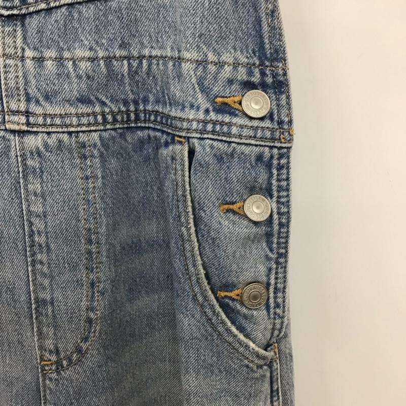 リーバイス Levi s サロペット・オーバーオール サロペット、オーバーオール 85315-0010 ビンテージオーバーオール XS 無地 水色 / ライトブルー /  レディース USED 古着 中古 10134001