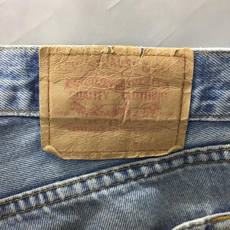 リーバイス Levi s パンツ デニム、ジーンズ W32 L32 32インチ 無地 青 / ブルー /  メンズ USED 古着 中古 10120996