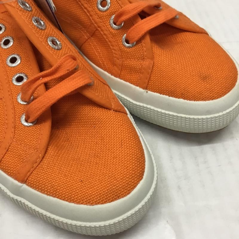 スペルガ SUPERGA スニーカー スニーカー タグ付き 42 キャンバス ロゴ、文字 橙 / オレンジ /  メンズ USED 古着 中古 10117601