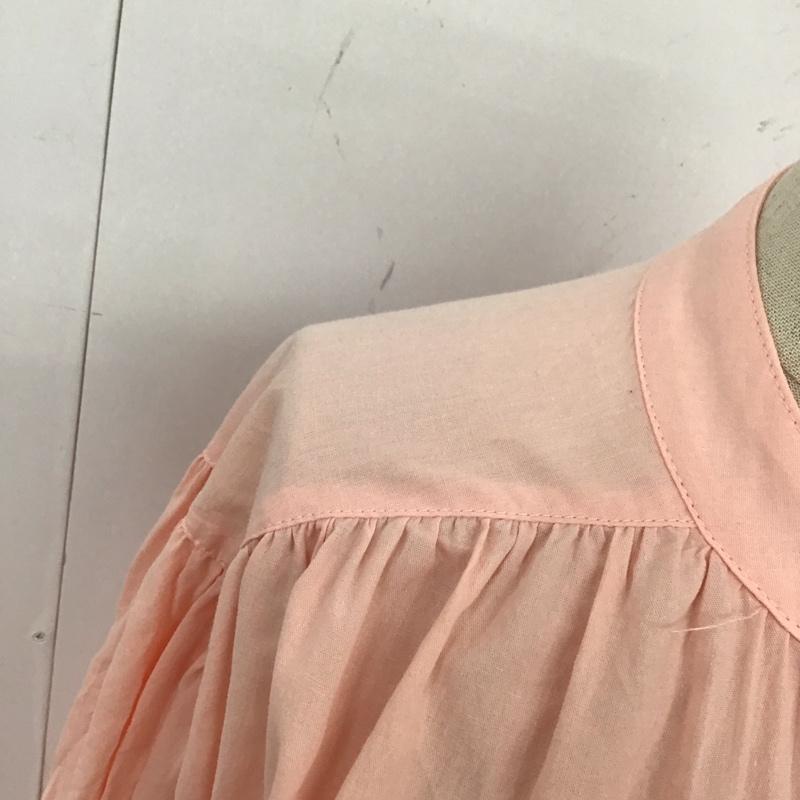 ティティベイト titivate ワンピース ロングスカート abxn1451 半袖ワンピース フレアスカート ロングワンピース S 無地 桃 / ピンク /  レディース USED 古着 中古 10117826