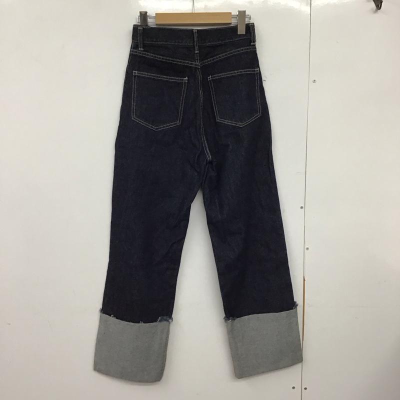 コロニー トゥーワンスリーナイン COLONY 2139 パンツ デニム、ジーンズ デニムパンツ ワイドパンツ カジュアルパンツ ストレッチパンツ M 無地 インディゴ / インディゴ /  レディース USED 古着 中古 10149356