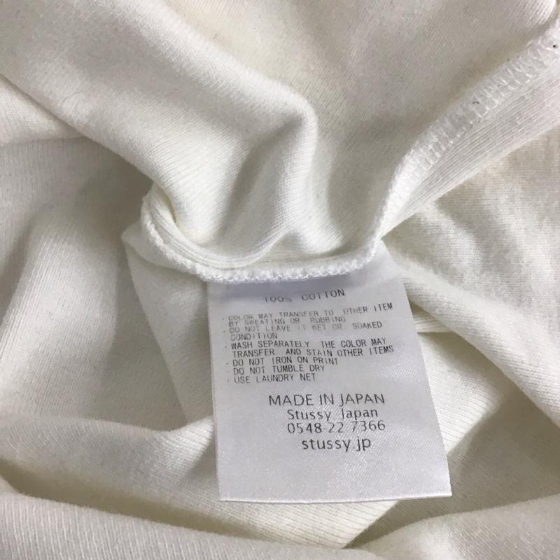 ステューシー STUSSY Tシャツ 半袖 M ロゴ、文字 X プリント 白 / ホワイト /  レディース USED 古着 中古 10147242