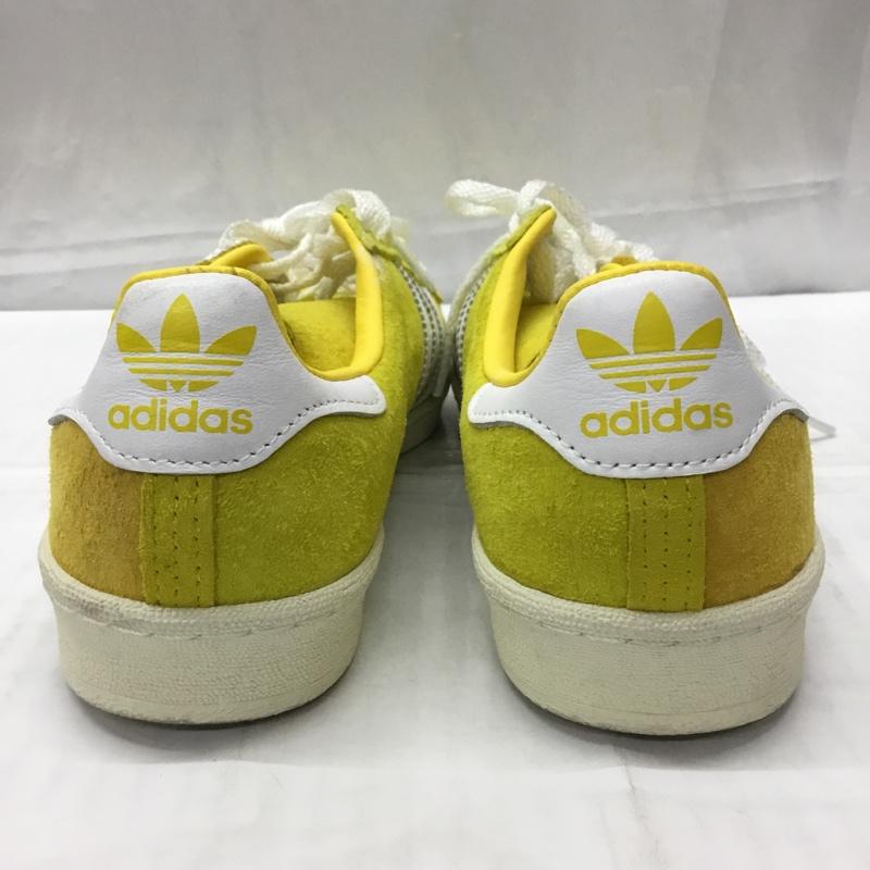 アディダス adidas スニーカー スニーカー FX5443 CAMPUS 80s 23.5cm 23.5cm ロゴ、文字 黄 / イエロー / X 白 / ホワイト /  レディース USED 古着 中古 10110610
