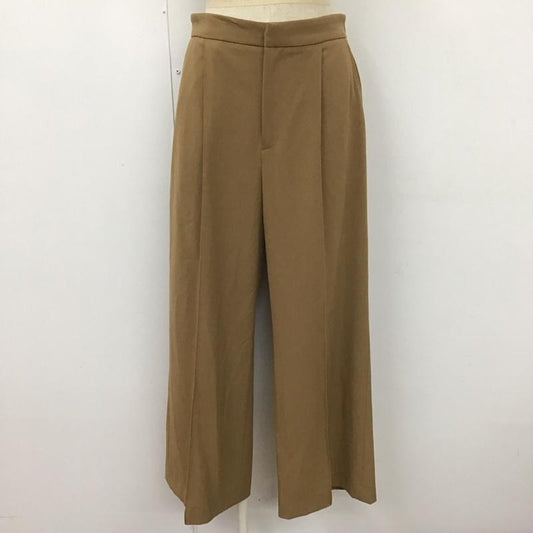 レプシィム LEPSIM パンツ スラックス スラックスパンツ ワイドパンツ カジュアルパンツ センタータックパンツ M 無地 ベージュ / ベージュ /  レディース USED 古着 中古 10113057