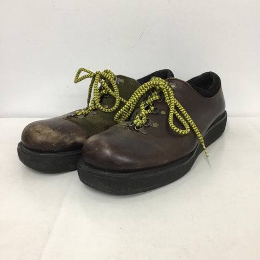 グラム glamb カジュアルシューズ カジュアルシューズ レザー スエード 無地 ダークブラウン / ダークブラウン / X カーキ / カーキ /  メンズ USED 古着 中古 10147127