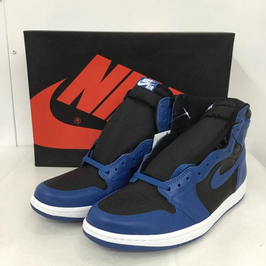 ナイキ NIKE スニーカー スニーカー 555088-404 AIR JORDAN 1 RETRO HIGH OG 29cm 箱有 29.0cm ロゴ、文字 黒 / ブラック / X 青 / ブルー /  メンズ USED 古着 中古 10141921