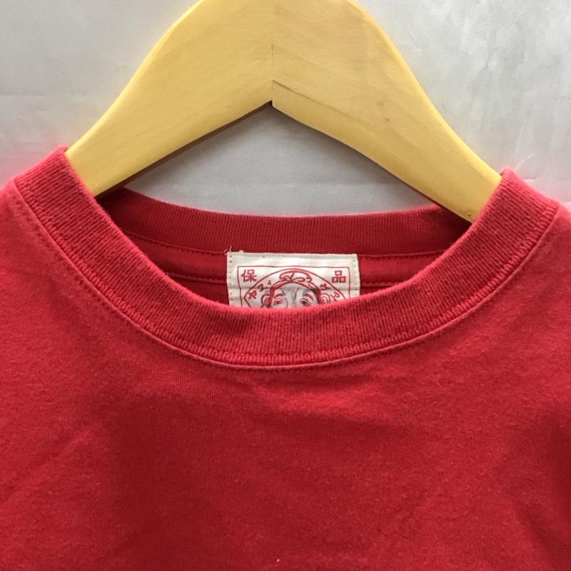 エヴィス EVISU Tシャツ 半袖 120cm キッズ 120cm ワンポイント 赤 / レッド /  ボーイズ USED 古着 中古 10116921