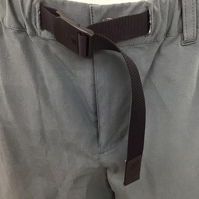 ザノースフェイス THE NORTH FACE パンツ ショートパンツ NBW42214 マグマショーツ L ロゴ、文字 灰 / グレー /  レディース USED 古着 中古 10117209