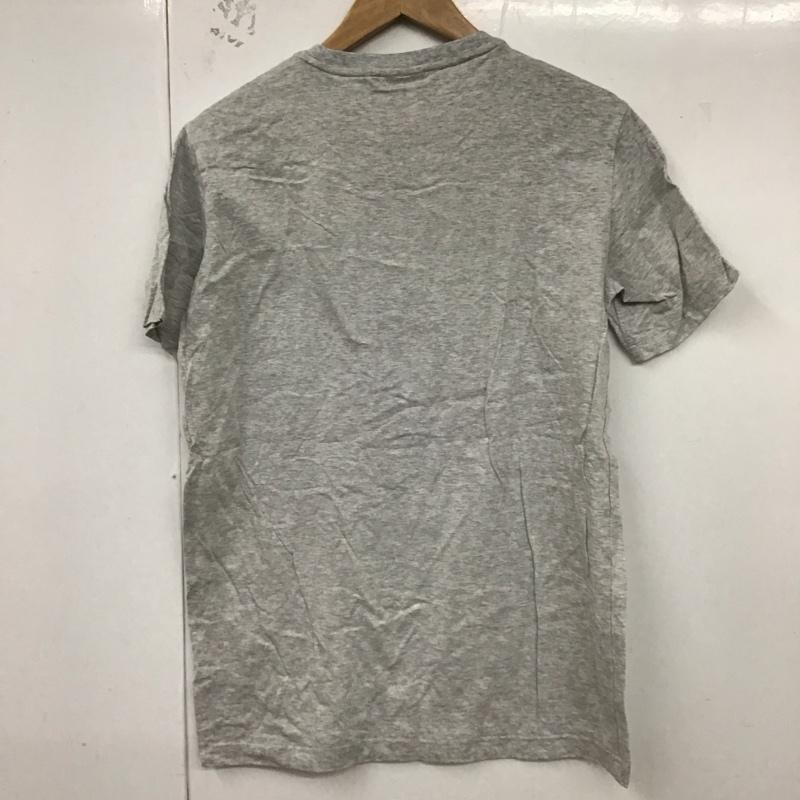 ラコステ LACOSTE Tシャツ 半袖 半袖カットソー プリントTシャツ クルーネックカットソー 3 ロゴ、文字 灰 / グレー /  メンズ USED 古着 中古 10128727