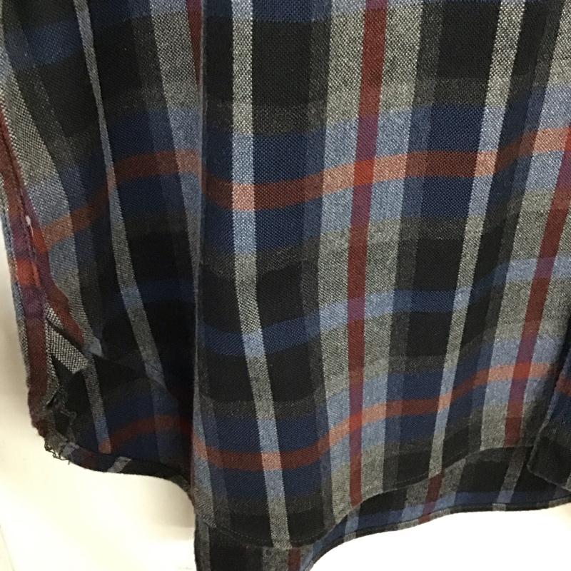 サイベーシックス SCYE BASICS シャツ、ブラウス 長袖 5114-33514 長袖シャツ チェックシャツ ボタンダウンシャツ 38 チェック マルチカラー / マルチカラー /  メンズ USED 古着 中古 10130725