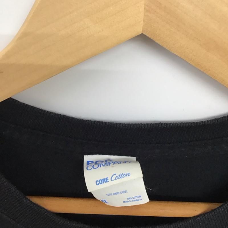 古着 USED Tシャツ 半袖 半袖カットソー プリントTシャツ クルーネックカットソー chucktones XL プリント 黒 / ブラック /  メンズ USED 古着 中古 10134005