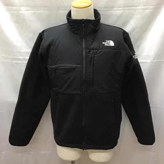 ザノースフェイス THE NORTH FACE ジャケット、上着 ジャンパー、ブルゾン na72051 デナリジャケット フリース ノーステックジップアップ アウトドア M ロゴ、文字 黒 / ブラック /  メンズ USED 古着 中古 10111677